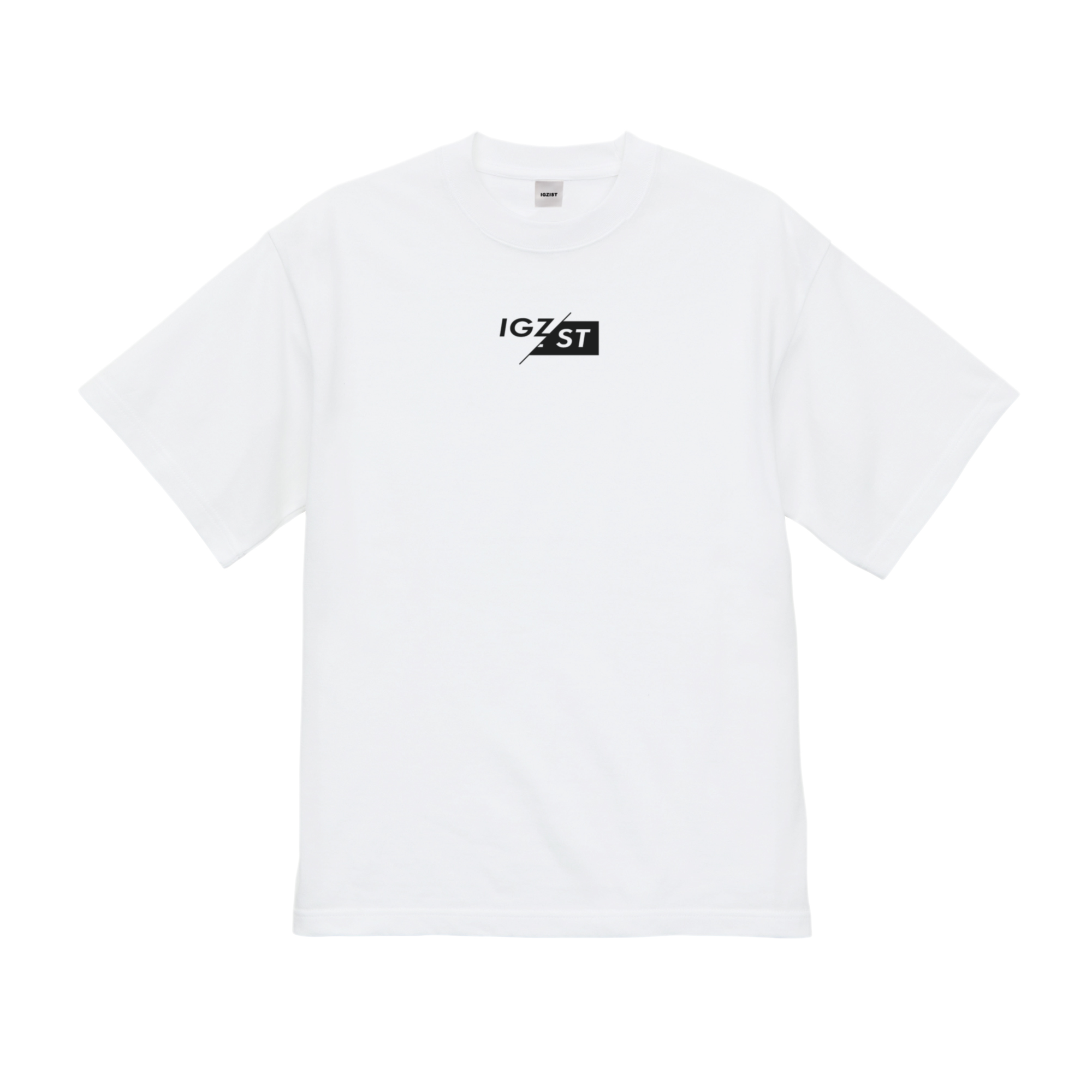 ホワイト ロゴ入り Tシャツ MIX logo TEE / WHITE – IGZIST STORE